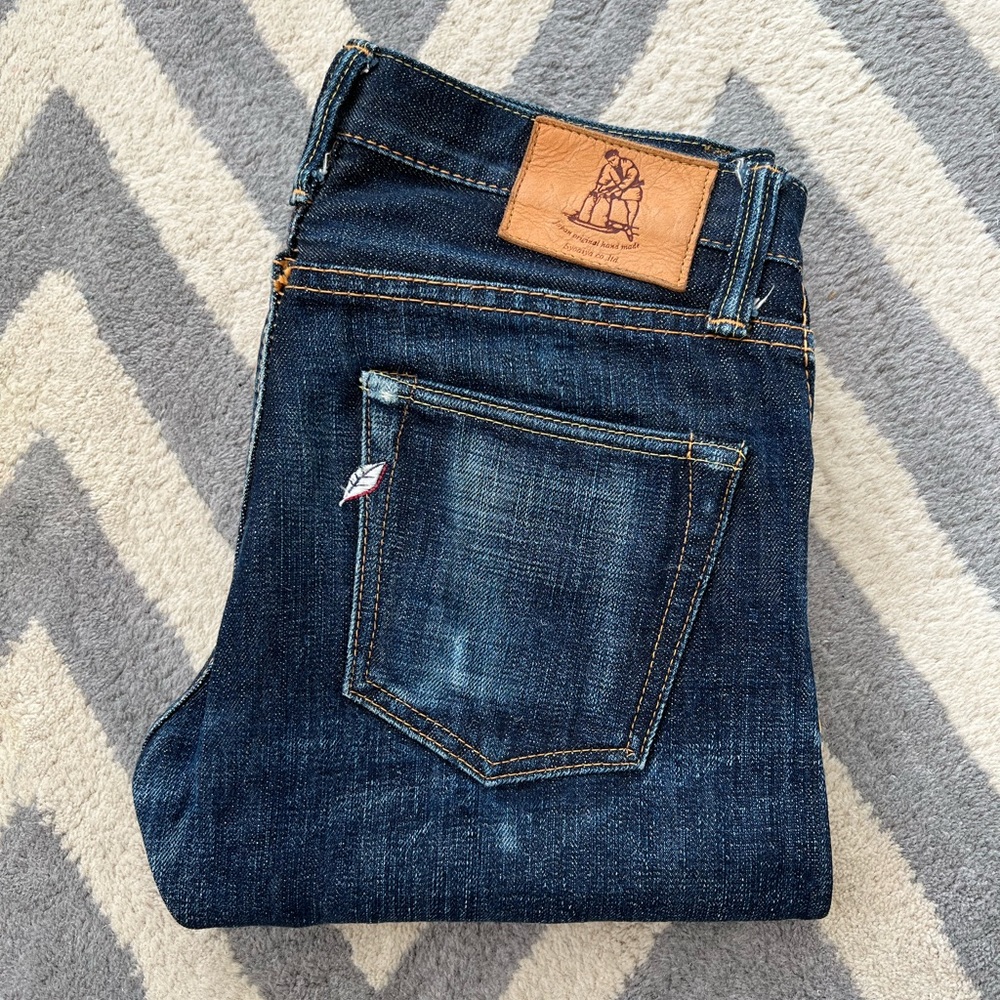 Pure Blue Japan XX-013 Mens Size 29 Indigo Selvedge Denim Skinny Jeans